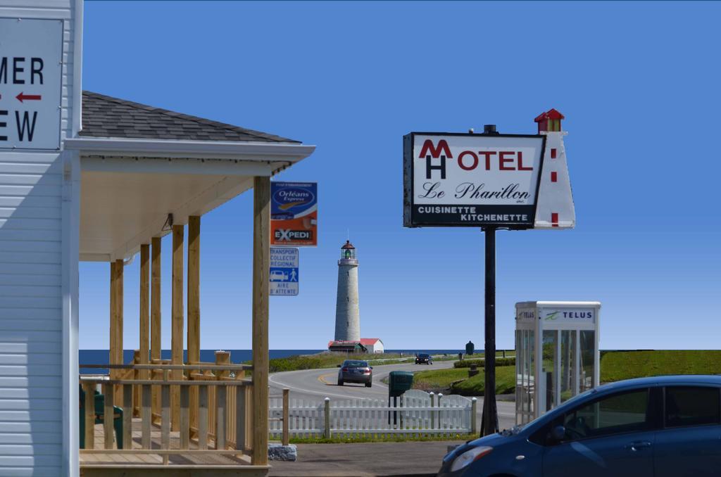 Hotel-Motel Le Pharillon Cap-des-Rosiers Kültér fotó